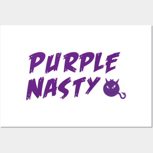 Purple Nasty Devil Posters and Art